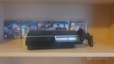 ps3+ controller + 5 giochi