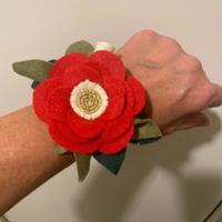 Bracciale o elastico/fascia per capelli in feltro