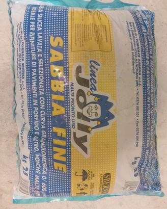 Sacchi di sabbia fine disponibili 20 pezzi