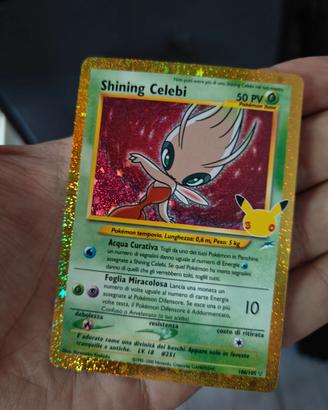 Shining celebi trentesimo anniversario Pokémon 