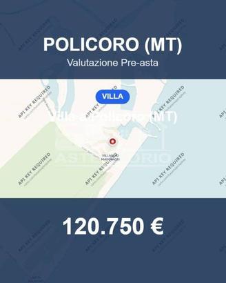 Immobile in asta di 120 m² con box auto a Policoro