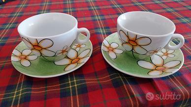 2 tazze cappuccino/the EGAN