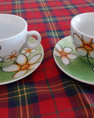 2 tazze cappuccino/the EGAN