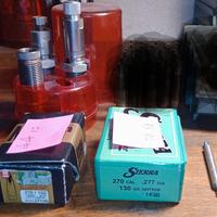 .270 Winchester dies + palle.277" (circa 70pz)