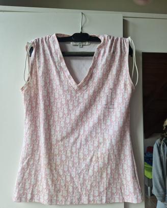 Maglietta con scollo a V, Dior.