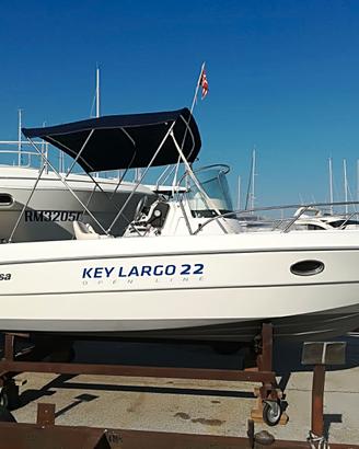 Sessa Key Largo 22+Honda BF150+Mercury 9,9