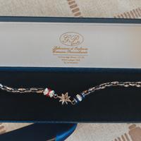 Bracciale in acciaio GP gioielli, stile marinaro.