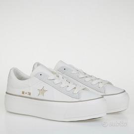 Converse Platform tg 35/2 beige originali
