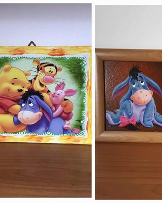 Set 2 quadri per cameretta bambini