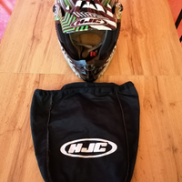 Casco da motocross hjc