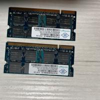 Ram DDR2 Nanya (1 Gb x 2) 2Rx8 PC2-5300S-12-F1.667