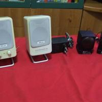 Speakers trust amplificati + casse satellite