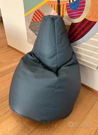 Poltrona Sacco Zanotta Blu Navy