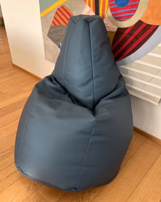 Poltrona Sacco Zanotta Blu Navy
