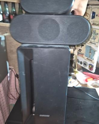 cinque diffusori più subwoofer samsung