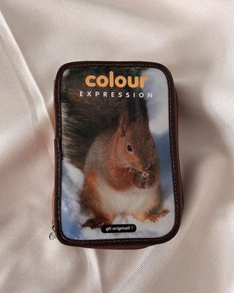 Astuccio 3 zip Colour Expression scoiattolo