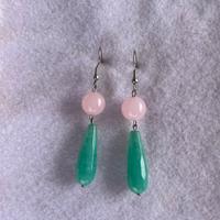 Orecchino pietra dura