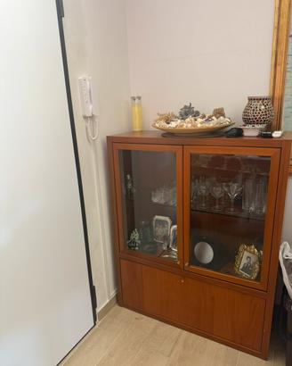 Mobile Porta Tv e Vetrina in Legno Solido