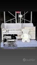set cameretta nanan con accessori +carrozzina