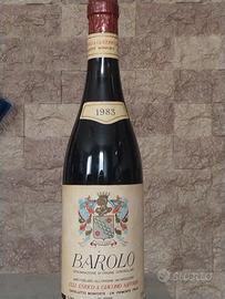Vino Barolo da collezione. 