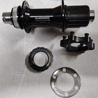 mozzo Shimano XT, adattatore centerlock 6 fori 