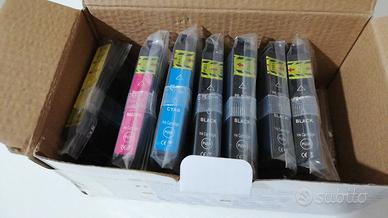 7 Cartucce d'inchiostro compatibili per Epson