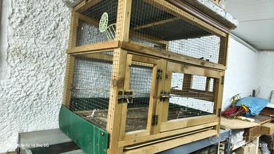 GABBIA PER UCCELLI FATTO IN CASA