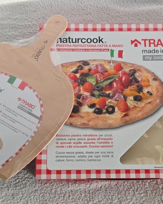 TEGLIA REFRATTARIA + PALA PER PIZZA