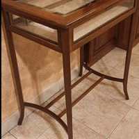 Vetrinetta arte povera legno e vetro