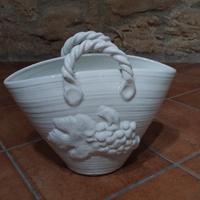 porta riviste in ceramica 