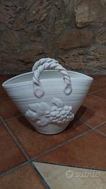 porta riviste in ceramica 