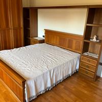 Camera da letto + armadio 6 ante in legno