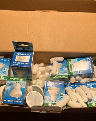 Lotto faretti Marino Cristal GU10 300lm luce calda