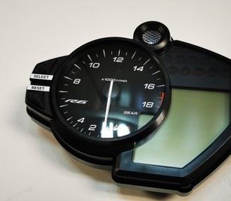 strumentazione cruscotto yamaha YZF R6 dal 2017 al