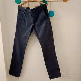 pantalone blu primaverile