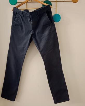 pantalone blu primaverile