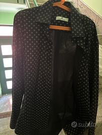 Camicia elegante con fantasia geometrica Taglia S