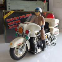 TOYS LIGHT SOUND BUMP GO Super Police Motor Cycle