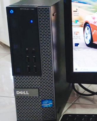 PC fisso Dell Intel i5 quad core 8GB HDMI 500-HD.