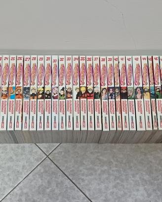 Naruto 1 72 Serie completa rossa e nera