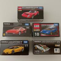 LOTTO 5 AUTO TOMICA TAKARA TOMY - PREMIUM -  1:60