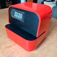 Orologio marcatempo a palette Solari Udine d’epoca