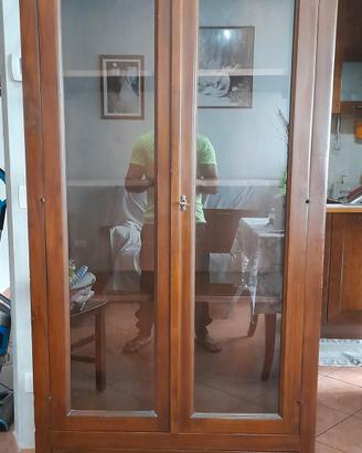 Vetrina in legno 