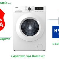 lavatrice 6 kg classe A lavaggio vapore