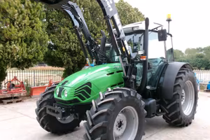 deutz fahr agroplus 100 a 6 cil con pala e frenatu