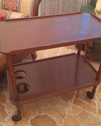 Carrello portavivande vintage anni 70