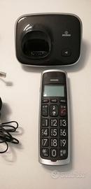 Brondi Bravo Gold Telefono Cordless, Nero