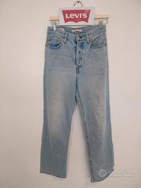 Levi's Ribcage Straight Ankle donna W27 L31 