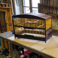 Gabbietta in legno per uccellini