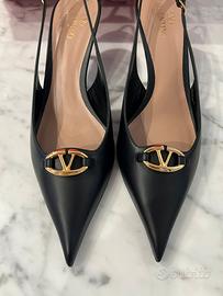 Valentino Garavani Décolleté Slingback Vlogo